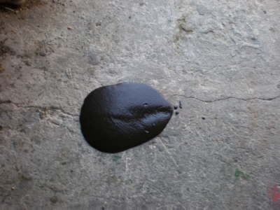 Auftragen der Fertigschlmme